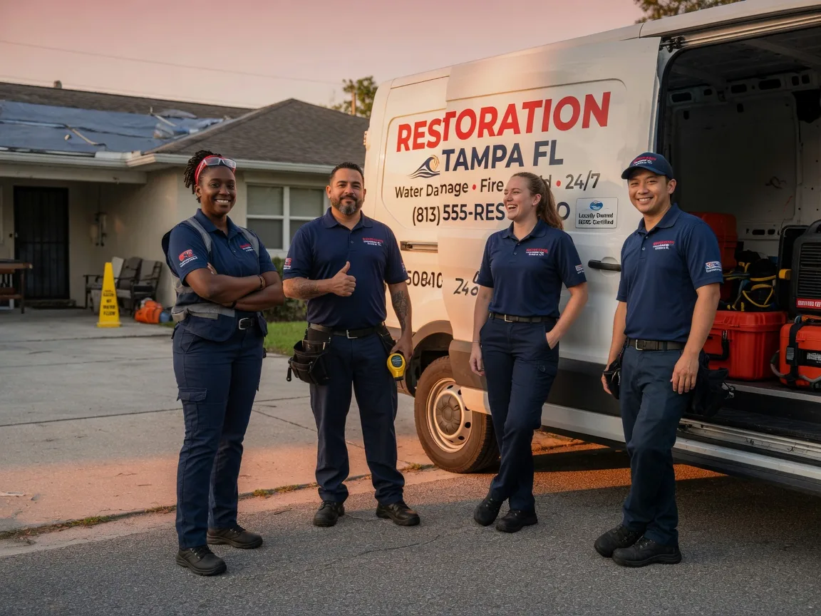 Water Damage Restoration company in Little Cedar, IA